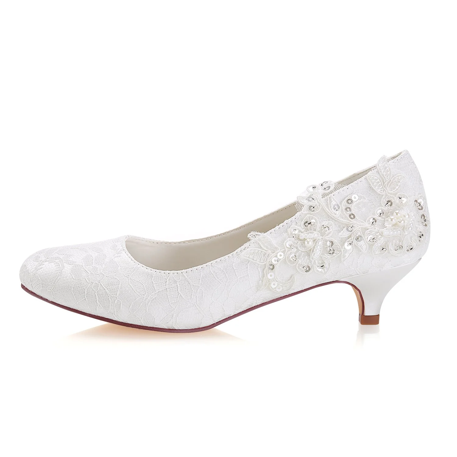 fashion ivory low heels rhinestone wedding shoes with lace appliques l 923 fashion ivory low heels rhinestone wedding shoes with lace appliques l 923